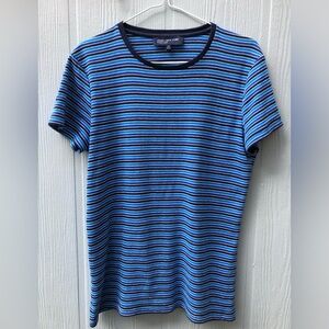 Jones New York Signature Striped Tee